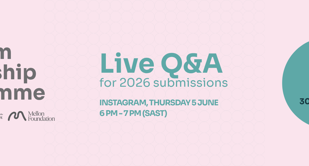 Open Call 2026 – Zeitz MOCAA & UWC Museum Fellowship Programme