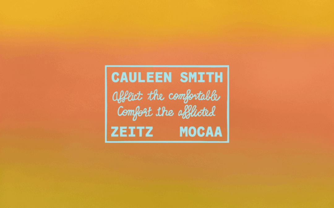 Afflict the Comfortable, Comfort the Afflicted